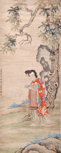 潘振镛（1852~1921） 潘振镛 仕女图