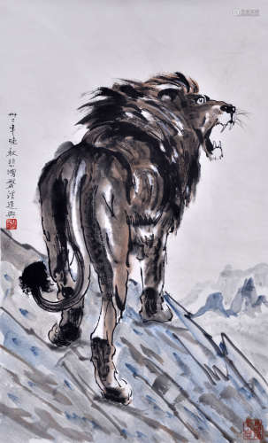 徐悲鸿（1895~1953） 徐悲鸿 雄狮