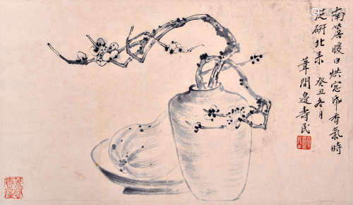 边寿民（1684~1752） 边寿民 瓶梅图