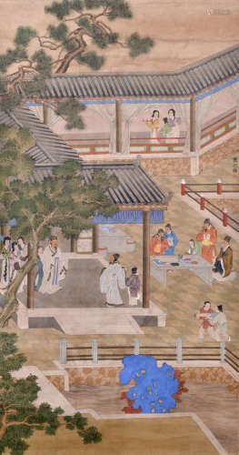 禹之鼎（1647~1716） 禹之鼎 唐宫遗韵
