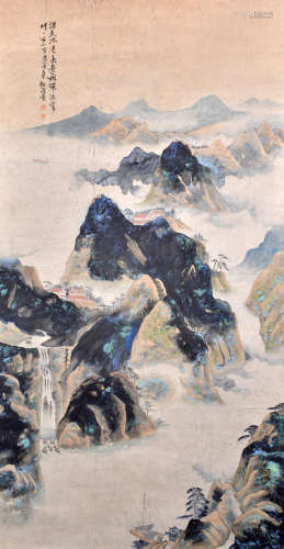何海霞（1908~1998） 何海霞 泼彩山水