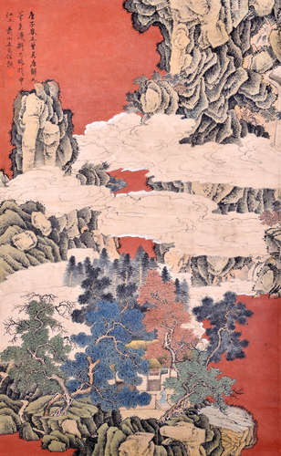 任预（1853~1901） 任预 山水