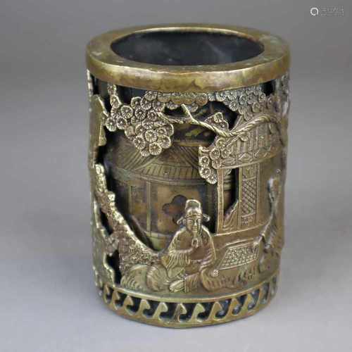 Brush holder - China after 1900