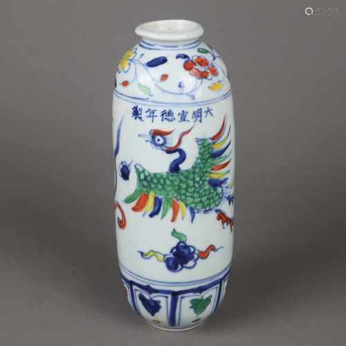 Wucai-Vase - China