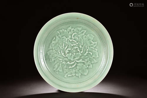 LONGQUAN WARE 'FLOWERS' CHARGER