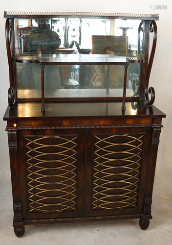 Regency-Style Credenza/Etagere