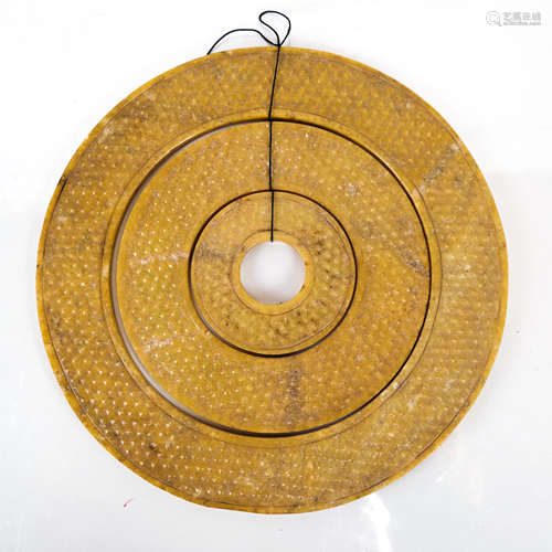 Chinese Jade Bi Disc