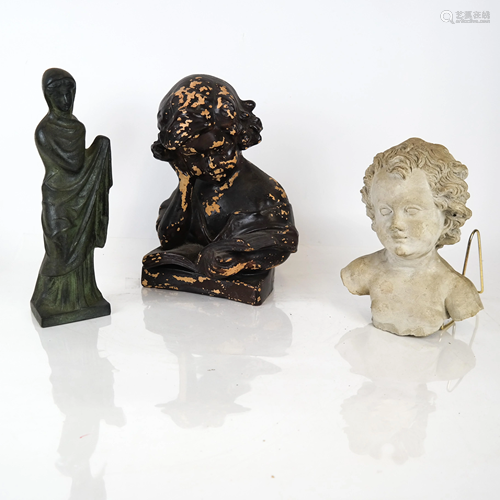 Three Composition Busts