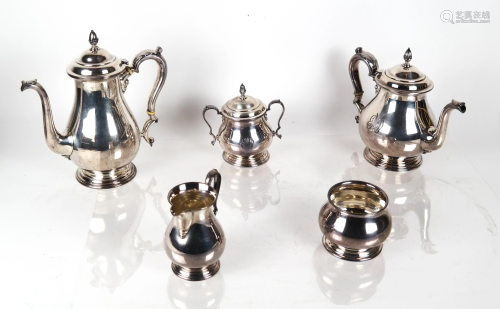 5-Pc. International Sterling Silver Tea Set