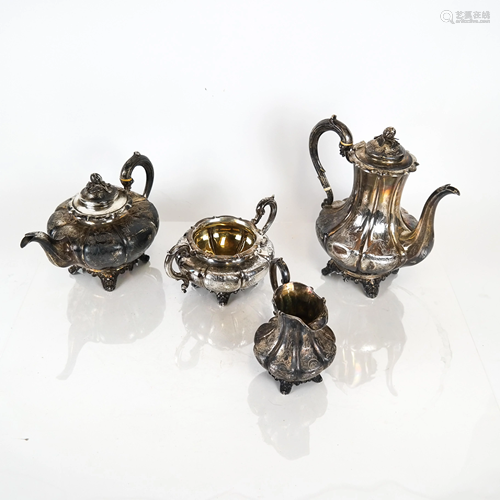 English 19-Pc. Silver Service