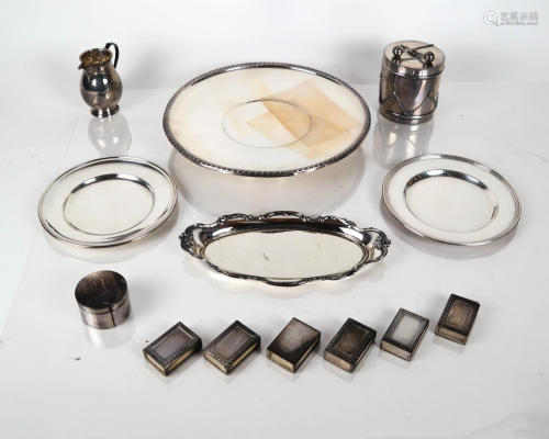 Group of 13 Sterling Silver Articles
