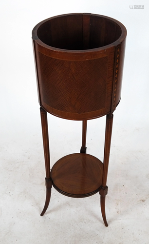 French Inlaid Plant Stand