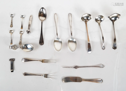 Lot of Sterling Silver Flatware Pieces