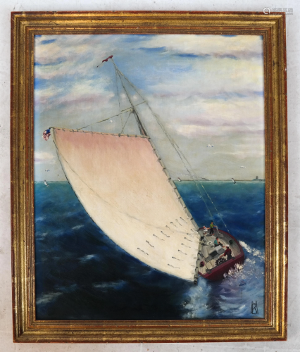 Atelier Bower: Sailing - Oil on Canvas