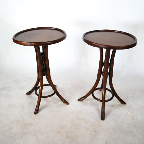 Pair Bistro Tables by Thonet