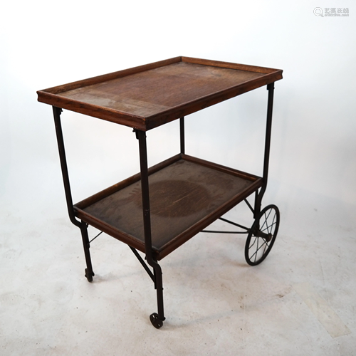 Oak Tea Cart