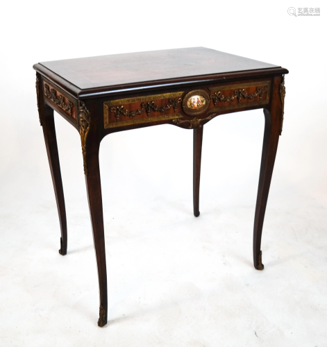 French-Style Inlaid Table