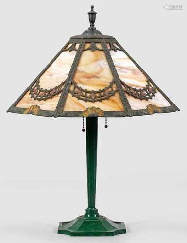 Jugendstil-Tischlampe