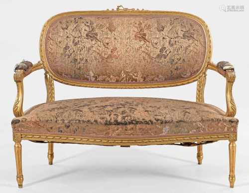 Kleines Louis XVI-Sofa