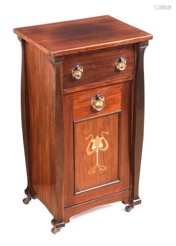 ART NOUVEAU COAL CABINET