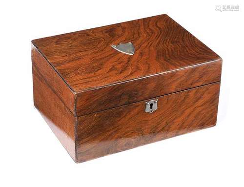 WALNUT JEWELLERY BOX