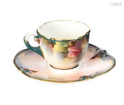 ROYAL WORCESTER CUP & SAUCER