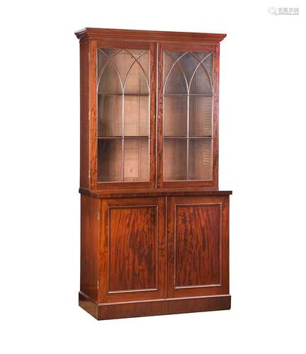 VICTORIAN MAHOGANY BOOKCASE