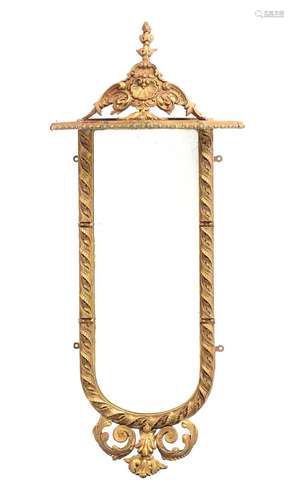 VICTORIAN GILT PIER MIRROR