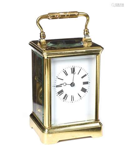 BRASS CARRIAGE CLOCK