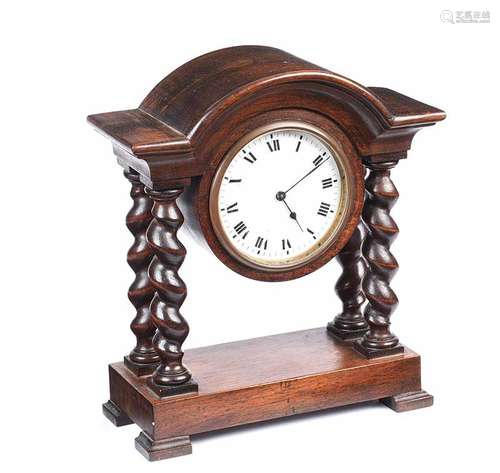 OAK MANTEL CLOCK