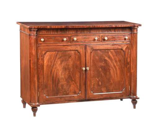 REGENCY MAHOGANY SIDE CABINET