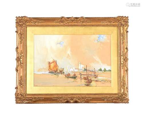 GILT FRAMED OIL