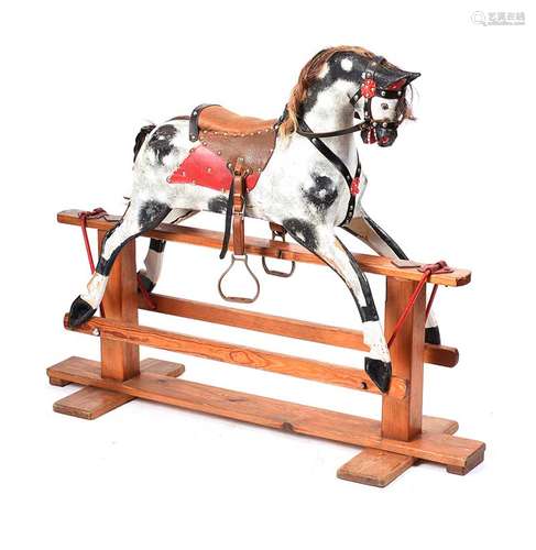 ANTIQUE ROCKING HORSE