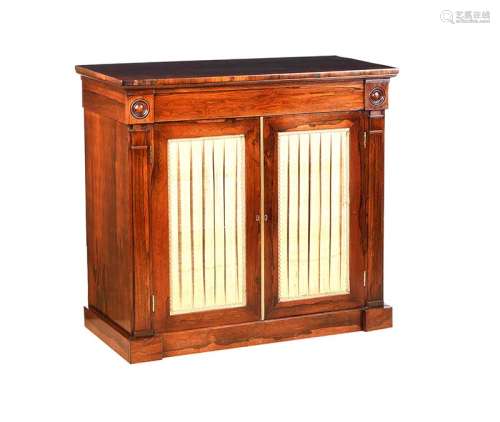 REGENCY ROSEWOOD SIDE CABINET