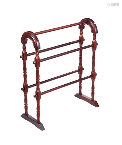 MAHOGANY TOWEL RAIL