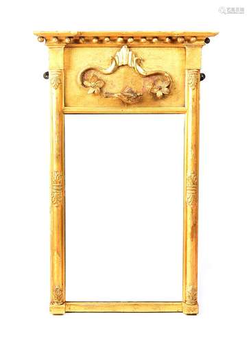 REGENCY GILT PIER MIRROR