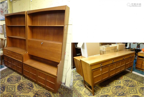 A suite of mid to late 20thC Nathan furniture,