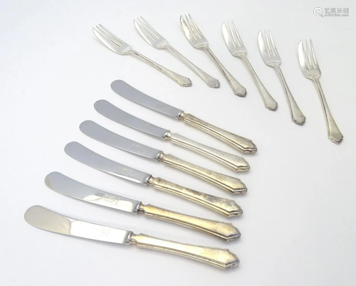 Mappin and Webb Princes Plate butter knives an…