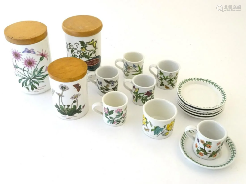 A quantity of Portmeirion wares in the Bota…