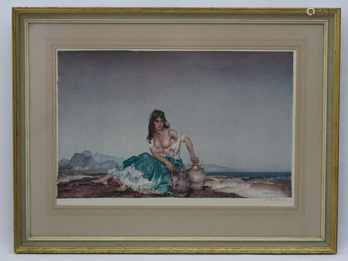 After Sir William Russell Flint (1880 - 1969), Colour