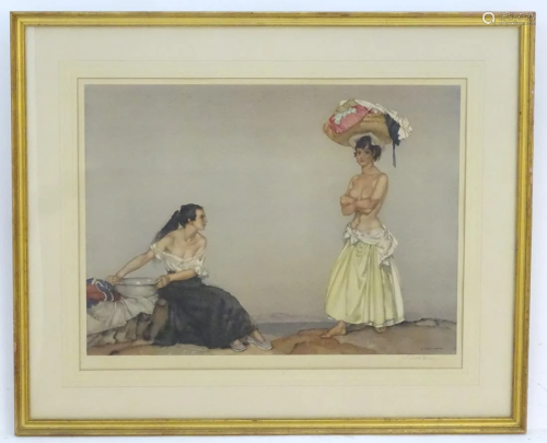 After Sir William Russell Flint (1880 - 1969), Colour