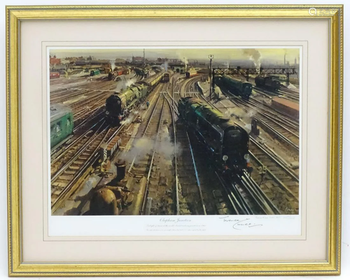 Terence Cuneo (1907 - 1996), Locomotive School, Lim…