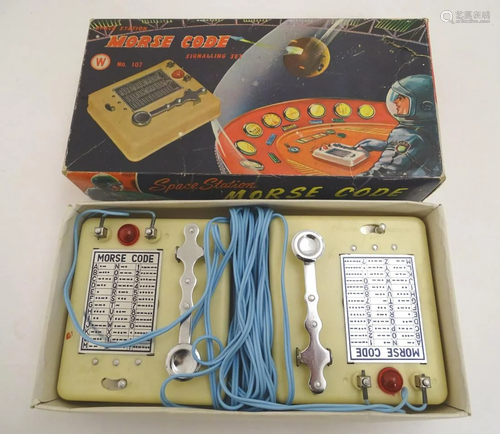 Toy: A 20thC Space Station Morse Code signalling…