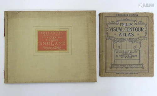 Books: Philips' Visual Contour Atlas, Middlesex