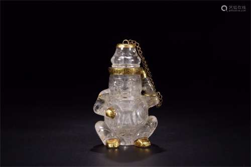A Crystal Bottle(The Shape of A Child)