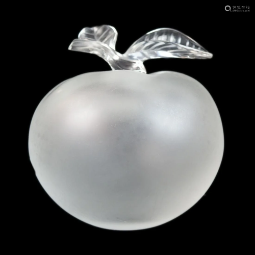 Lalique France Grande Pomme Perfume Bottle