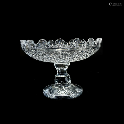 Large Waterford Crystal Compote