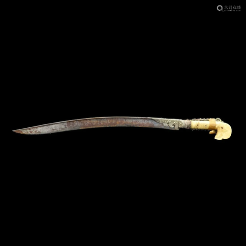 Turkish Ottoman Yataghan Sword