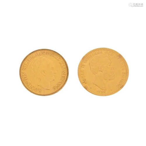 Two (2) Foreign Gold Coins