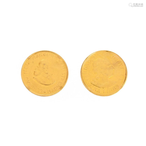 Two (2) Foreign Gold Coins